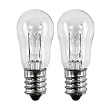 2 Pack - General Electric WE4M305 Dryer Light Bulb. 10-watts