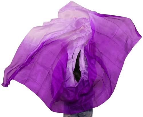 Belly Dance Silk Scarf Dance Veils Women's Sexy Scarf Gradient Silk Belly Dance Veil Size And Mix Color