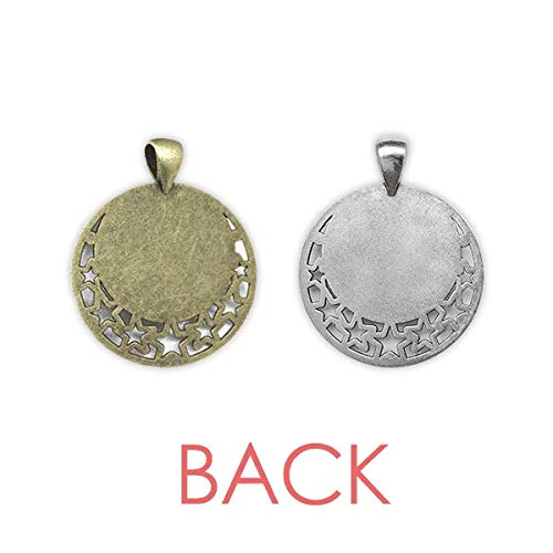Collier pendentif bikini rouge émaillé résistant taille M - 3