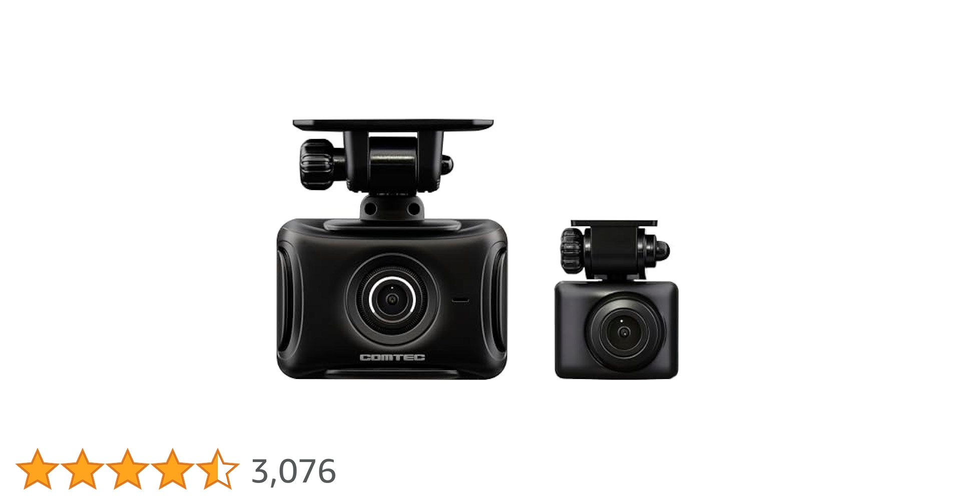 Amazon.co.jp: コムテック ドライブレコーダー ZDR027 前後2