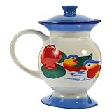 MAGICLULU Taza De Escupidera De Orinal Tazas De Cerámica Tazas De Café Con...