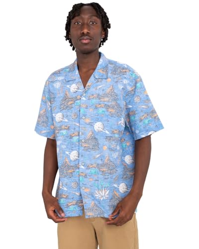 Chemise à manches courtes Element Thalweg pour homme en coton casual