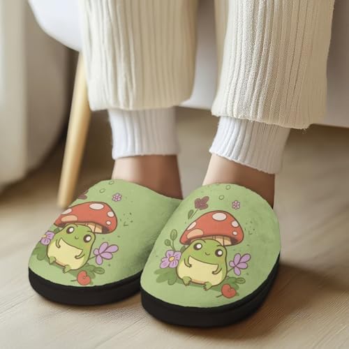 Fuzzy Slippers for Women Everyday Holiday Party Wear Warm Soft Anti-Slip2