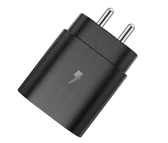 Image of Original Samsung 25W USB C Super Fast Charger True 25W Pd Charging Adapter Compatible for Samsung F23, M13, F13, F04, M04 (Black)