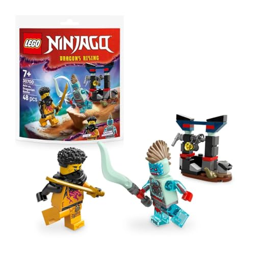 LEGO NINJAGO Dragons Rising Arin vs. Dragonian Battle Paper Bag Set 30700, 48 Pieces, 7+ Years