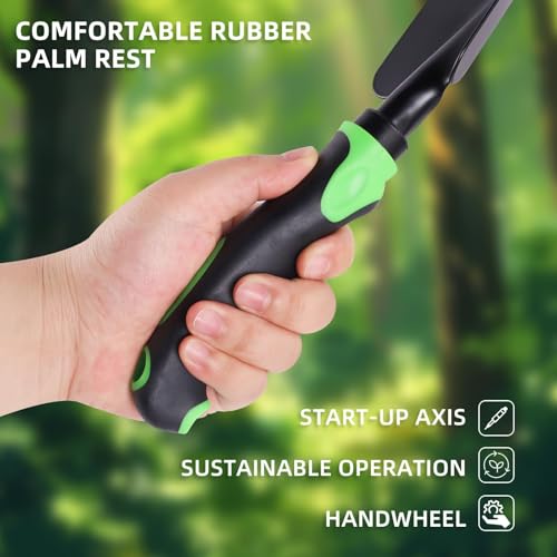 EclipseGuard 2 PCS Blumenkelle, Gartenkelle & Handbreite Schaufel Spitz, Klein Pflanzkelle zum Garten Balkon, Länge 32 cm, Langlebiger Stahlkopf/Kunststoff Griff, Klein gartenschaufel Set