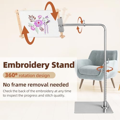 Workstand with Side Clamp for Lowery Stands, Extra-Large ＆ Stable Base by ZHDZKJ - Used condition - Image 3