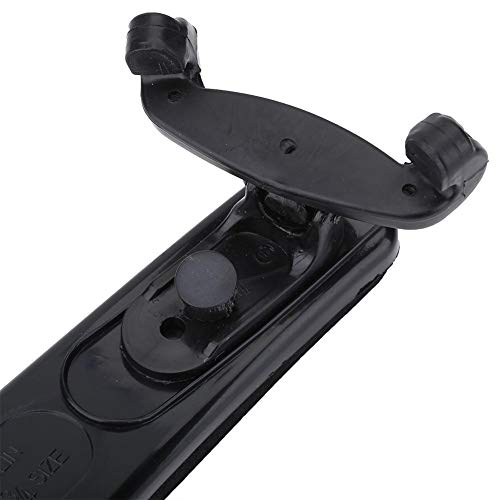 Violin Shoulder, Rest Durable Adjustable Comfortable Black Rubber Shoulder Rest Pad Holder For Violin 3/4 4/4 #TOP3