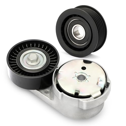 X4XZ 39282 & 38082 Drive Belt Tensioner Pulley with Idler Pulley for Dodge