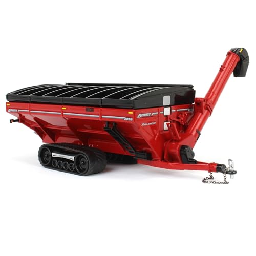 Spec Cast 1/64 Brent 2098 Grain Cart con cadenas igualadoras rojo miniatura 2