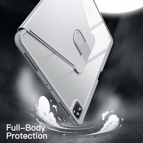 JETech Rotating Case for iPad Pro 12.9-Inch (2022/2021/2020/2018) with Pencil Holder - Image 4