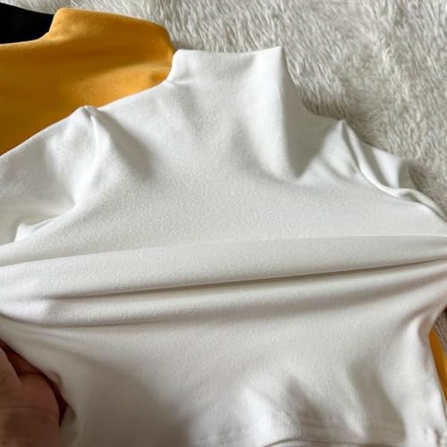 Image of Toddler Thermal Shirt Mock Turtleneck Girls Boys Top Long Sleeve