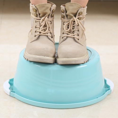 Tina plástica para baño de pies para uso doméstico azul miniatura 5