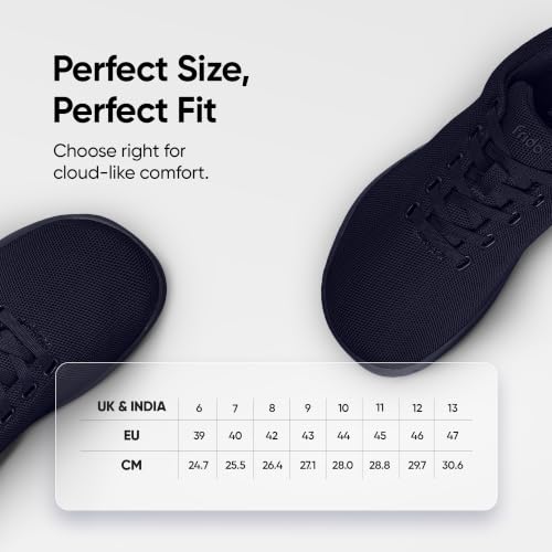 Image of Frido Cloud Comfort Slip-On & Lace-up Shoes for Men, Zero-Drop Barefoot Style & Wide Toe Box, Lightweight Casual Walking Shoes, Flexible Sole for Natural Alignment, Available in Arch & Without Arch