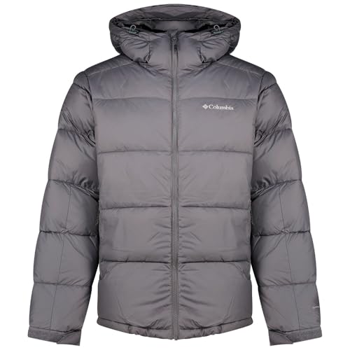 Doudoune à capuche Columbia Pike Lake II pour homme, veste d'hiver noire