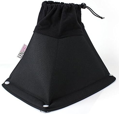Lenskirt XL- Larger Anti-Reflection Portable, Flexible, Cuts Glare from Camera Lens