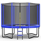 ORCC Trampoline 8FT 10FT 12FT 14FT, Outdoor Tramp with...