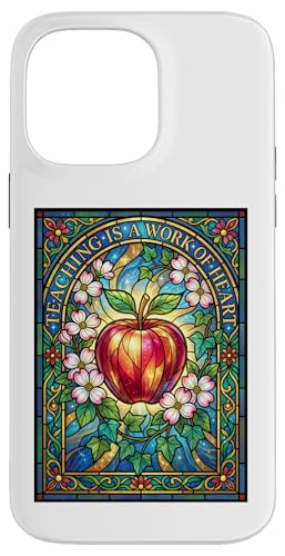 Teaching Is A Work Of Heart �X�e���h�O���X �A�b�v���搶 �X�}�z�P�[�X iPhone 14 Pro Max �p
