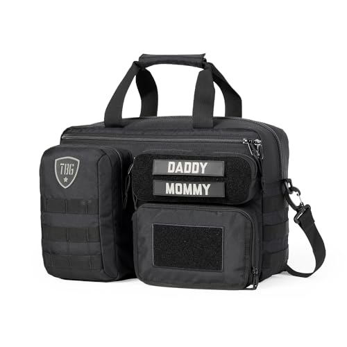 Image of Tactical Baby Gear 4th Gen Tactical Diaper Bag for Dads w/Included Changing Mat, Stroller Straps