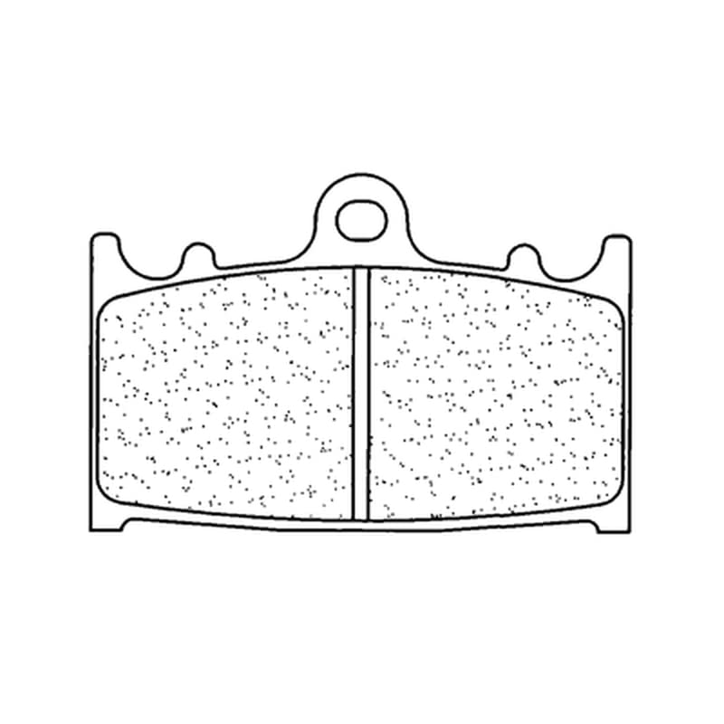 Plaquettes de frein avant Racing CL Brakes 2251C60 pour circuit