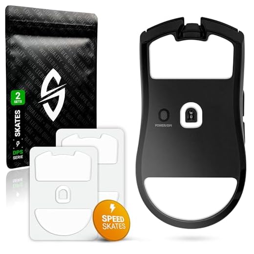 SensoryBoost DPS Glides (2er Set) für Razer Viper V3 PRO - Ultra Schnell, Abgerundet, Niedrige Reibung, Hochwertig, Langlebig - Ersatz-Mausfüße, Skates - Gaming Maus Upgrade Zubehör