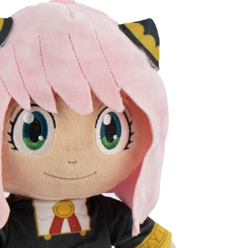 BARRADO - Peluche Spy x Family - Anya Forger - 28cm -16002372, Multicolor, 26 cm (Length) x 16 cm (Width) x 12 cm (Height) - Image 3