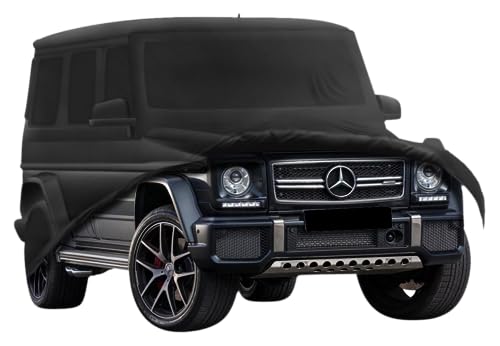 Image of semi Custom Outdoor car Cover for w463 Storage G320 G500 G350 G63 G65 Water Resistant Protect UV Rays