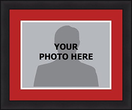 NCAA College Football-Basketball Picture Frames with Team-Themed Matting - Big 12 Conference