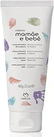 Mamãe e Bebê Creme Preventivo de Assaduras, 60g, Hidrata por 24 Horas, Sem Fragrância