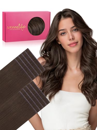Image of WENNALIFE Invisi Edge 8cm Tape in Hair Extensions Human Hair