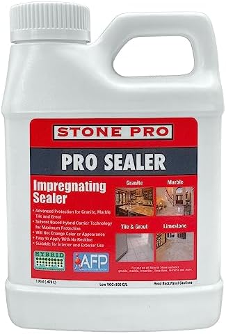 StonePro Pro Sealer Pint - Impregnating Sealer for Marble & Tile