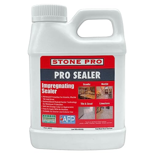 StonePro Pro Sealer Pint - Impregnating Sealer for Marble & Tile