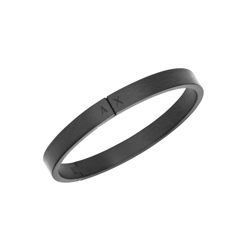 Armani Exchange Herren Zweifarbig Edelstahl Armband, AXG0172040