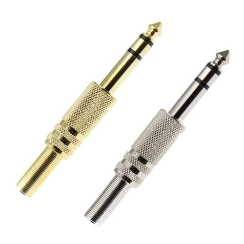 Jack 6.35mm mâle stéréo pour réparer vos câbles de studio et réussir vos sessions
