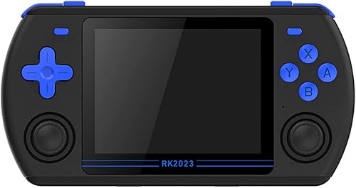 Miniatura 1 de Powkiddy RK2023 Consola de juegos retro de mano con 2000 juegos, consola de videojuegos arcade portátil de 16G + 128G de 3.5 pulgadas para niños y
