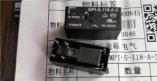Relé de 6 pines MPI-S-118-A-3 con alta capacidad de 16A para control estable