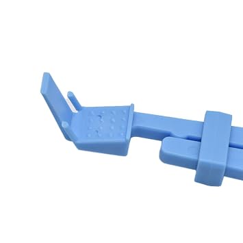 3 Pcs Dental X Ray Film Holder,Intraoral Film Clip Holder(Blue)