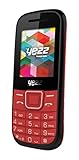 Dual SIM / Mini SIM Yezz Yezz Bar Phone C21A Teléfono Móvil, Dual SIM, Color Rojo [Italia]