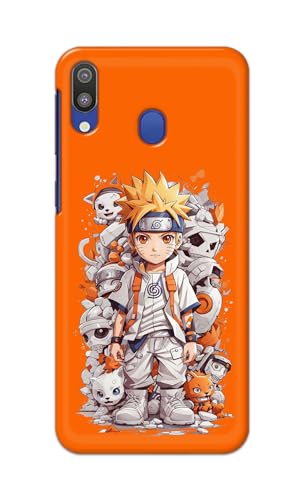 Image of PRINTFIDAA Printed Hard Back Cover Case for Samsung Galaxy M20 Back Cover (Famous Anime Cartoon Character) -112