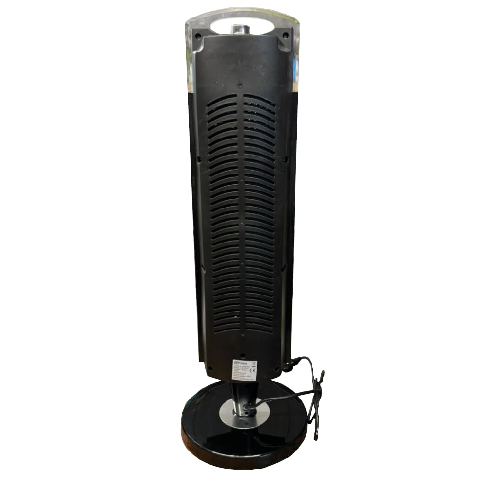 Termozeta Stufa al carbonio TZR11 PLUS ad alta efficienza energetica 2 livelli di potenza fino a 1000W con oscillazione e interruttore antiribaltamento