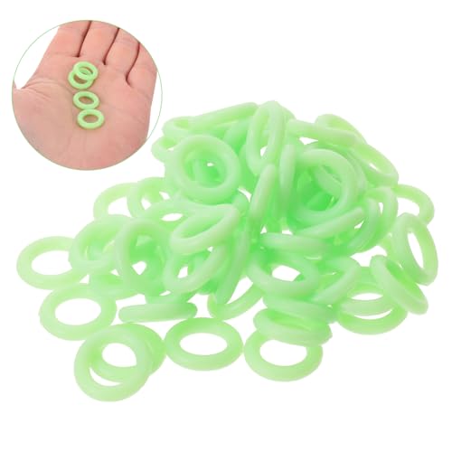 Anillos para Estacas de Tienda de Campaña Fluorescentes Ideales para Senderismo Nocturno 6