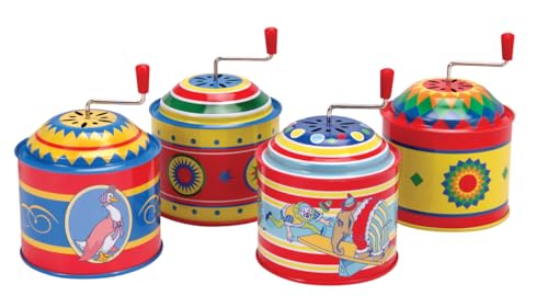 Tobar SC-TMB TIN Music Boxes, Assorted Designs and Colours