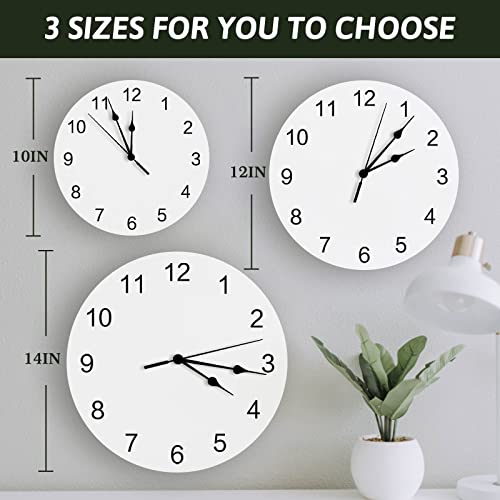 Lartdumur Wall Clock Bamboo Leaves And Birds Clocks Easy To Read Battery Operated Oriental Eastern Art Print Decorative For Living Room Kitchen Home Office 12 Inch #TOP7