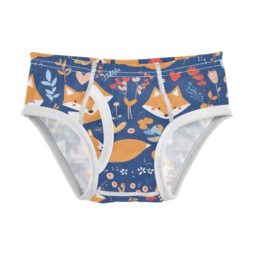 KLL Cute Fox Pattern Foxy Endless Toddler Boys Cotton Training Underwear Cute Children Undies