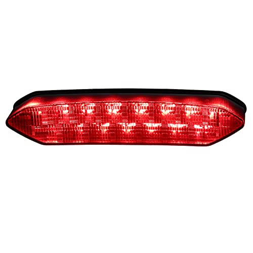 Motoparacc Smoked Led Tail Light Atv Brake Lights For Yamaha Raptor 700 700R Yzf450R Yfz450X Yxz1000 Yxz1000R #TOP26