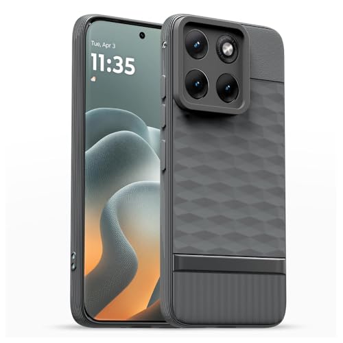 Image of Shockproof Case Compatible with Motorola Edge 70 Fusion 5G | Full Camera Protection | TPU Flexible Back Cover for Motorola Edge 70 Fusion 5G (Graphite Grey)