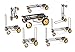 Rock-N-Roller R12RT (All Terrain) 8-in-1 Folding Multi-Cart/Hand Truck/Dolly/Platform Cart/34