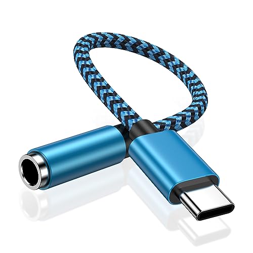 Adapter USB C auf Klinke, Typ C auf 3,5mm Kopfh&ouml;rer Adapter, USB C Aux Adapter Audio Kabel Dongle f&uuml;r Samsung Galaxy A56 5g/A55/A54/A36/A35/A16/A15/S25/S24/S23/S22/S21,iPhone 16/15,Google Pixel 9/8