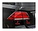QDXSWEERT Fit for Benz GLE GLE320 GLE350D GLE400 2016 2017 2018 2019 Replacement Car Rear Tail Lamp Cover Brake Light Shell Lampshade(Inside A Pair)