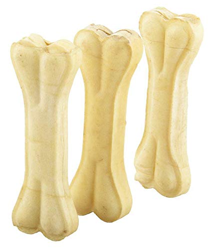 TAIYO PLUSS DISCOVERY® Dog Rawhide Chew Bones, Pressed Rawhide Calcium Bone 6 Inches 1 Kg (B09FF89479) Amazon Price History, Amazon Price Tracker